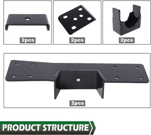 Grand Orange 6 "محور خلفي خفض الإطار Cotch & Flip Kit ، Fit Chevy Silverado 1500 1999-2006 ، Fit GMC Sierra 1500 Pickup 1999-2007 ، Steel W/Mounting Hardware in Saudi Arabia