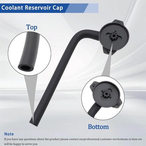 Coolant Reservoir Cap لـ Toyota Sienna 2011-2020 2010-2015 Lexus RX350 RX450H متوافق مع 16405-31070 أسود in Saudi Arabia