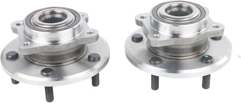 2PCS محمل العجلات وتجميع المحور للرحلة 2009-2017 RAM Promaster 1500 2500 3500 513286 BR930700 4721010AA in Saudi Arabia