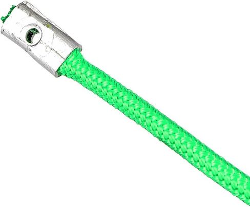 50' x 1/4" Bright Green 7000lbs Synthetic Winch Line Cable Rope with Black Rock Heat Guard for Truck ATV UTV SUV in Saudi Arabia