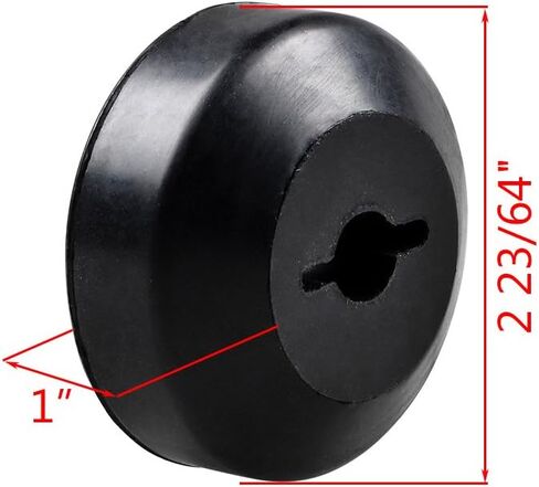 50 feet x 1/4 inch Red 7000lbs Synthetic Winch Line Cable Rope with Black Rock Heat Guard and Rubber Stopper for Truck ATV UTV SUV in Saudi Arabia