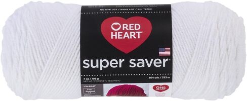 Red Heart - Super Saver Yarn - 3 Balls Assorted Colors (Christmas 1) in Saudi Arabia