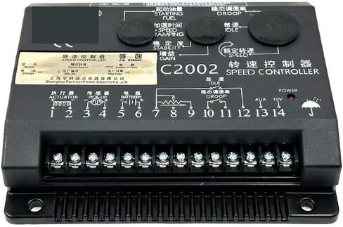 C2002 وحدة التحكم في سرعة الحاكم لمولد الديزل DC Motor Motor Depray Plane Parts Genet Parts (C2002) in Kuwait