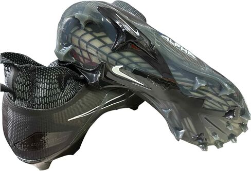 Nike Men's Alpha Menace Elite-3 Football Shoes Cleats Black/Gray #DM1792-004-Size Men's 14 in Saudi Arabia