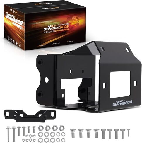 maXpeedingrods Winch Mount Plate for Polaris Sportsman 400 450 500 550 570 800 850 2011-2024, Towing Winch Mounts Bracket in Kuwait
