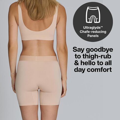 STEP ONE Womens Boxers Underwear, 1 Pair, Viscose from Bamboo Womens Underwear, Moisture-Wicking, Anti-Chafing Boxers in Saudi Arabia
