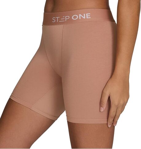 STEP ONE Womens Boxers Underwear, 1 Pair, Viscose from Bamboo Womens Underwear, Moisture-Wicking, Anti-Chafing Boxers in Saudi Arabia