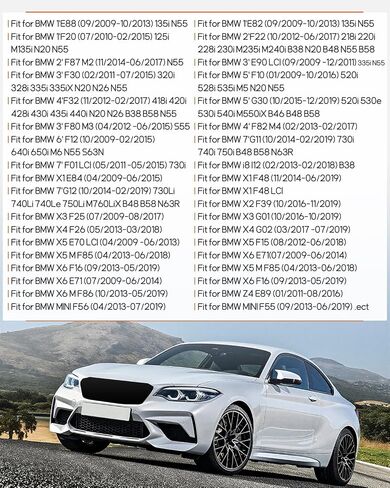 6 PCS FUEL LECEPTOR RING DECOUPLERS تناسب BMW 135I 335i 428i 520i والمزيد من النماذج ، عنصر فك الارتباط ، استبدال 13537577649 in Kuwait