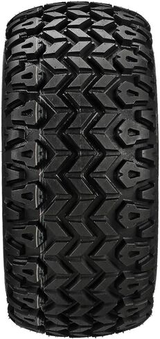 RM CART 14 "كازينو أسود/مشكل على 23x10-14 Sierra Sport Tyre (مجموعة من 4) | إطارات عربة الجول in Kuwait