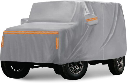 ACROPIX 1 Set Car Cover for Suzuki Jimny JB64W Jimny Sierra JB74W Outdoor Waterproof Sun Rain Dust Wind Snow Protection with Driver Door Zipper 1 in Saudi Arabia