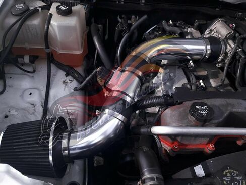 RTUNES RACING AIR COLD AIR SYSTER SYSTER SYSTER KIT + FILTER COMBO أسود متوافق مع 07-12 CHEVY COLORADA/GMC CANYON/HUMMER H3/H3T 3.7L I5 in Saudi Arabia
