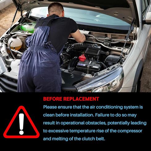 A/C ضاغط القابض مجموعة مجموعة مجموعة بكرة مجموعة من 2003-2008 من أجل هوندا ل Pilot Odyssey Accorde لـ Acura TL MDX 3.2L 3.5L | دقة الملاءمة in Kuwait