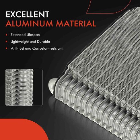 A-Premium A/C Evaporator Core Compatible with Chevrolet Camaro & Pontiac Firebird, 1998 1999 2000 2001 2002, with Pressing Plate in Saudi Arabia