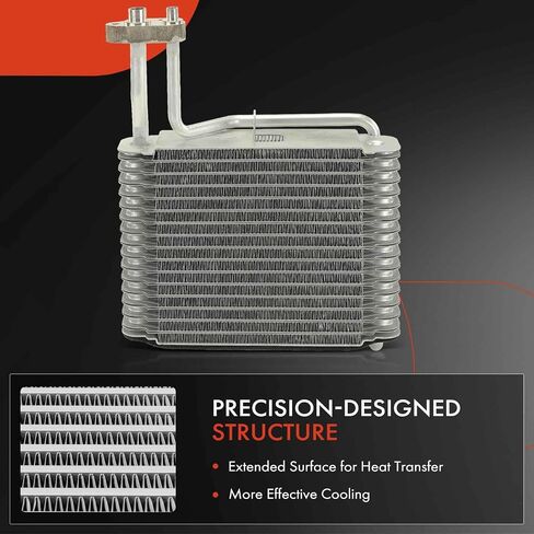 A-Premium A/C Evaporator Core Compatible with Chevrolet Camaro & Pontiac Firebird, 1998 1999 2000 2001 2002, with Pressing Plate in Saudi Arabia