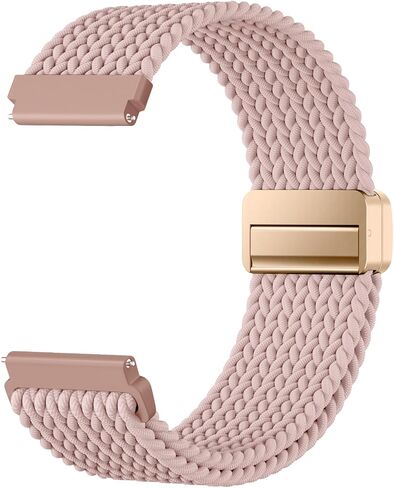Daqin 22mm Magnetic Braided Band متوافق مع Garmin Venu 3 Watch Bands/Venu 2 Watch Band ، STEPTY NYLON QUICE FERESS in Saudi Arabia