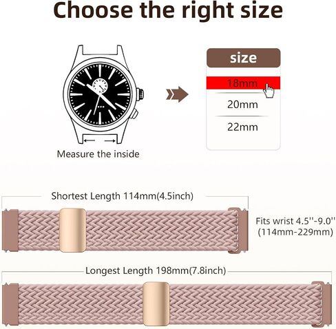 Daqin 22mm Magnetic Braided Band متوافق مع Garmin Venu 3 Watch Bands/Venu 2 Watch Band ، STEPTY NYLON QUICE FERESS in Saudi Arabia