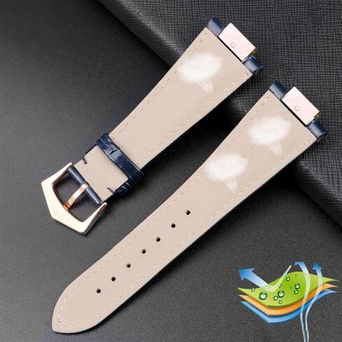 25-13 مم من Notch Leather Wather Connector for Patek Philippe Nautilus 5711 5726 5712G Watchband Bracelet in Saudi Arabia