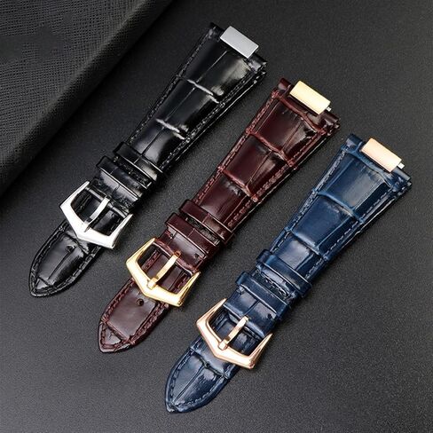 25-13 مم من Notch Leather Wather Connector for Patek Philippe Nautilus 5711 5726 5712G Watchband Bracelet in Saudi Arabia