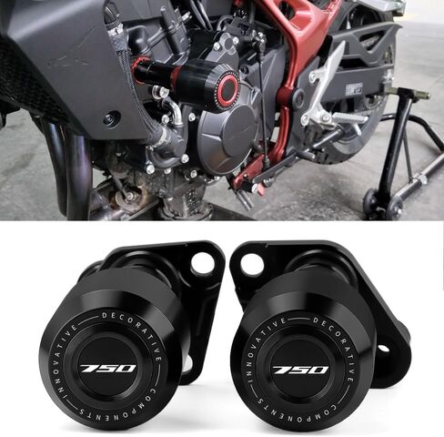 Motorcycle Frame Sliders Crash Protector Compatible with CB750 Hor.net 2025 2024 2023 | Engine Fairing Guard Shield Falling Protection CB 750 Accessories (red) in Saudi Arabia