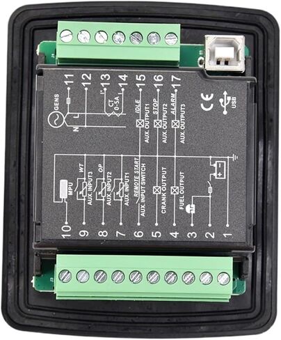 DC30D Small Diesel Genset Controller Panel Generator USB programmable PC Connection DC30D in Saudi Arabia