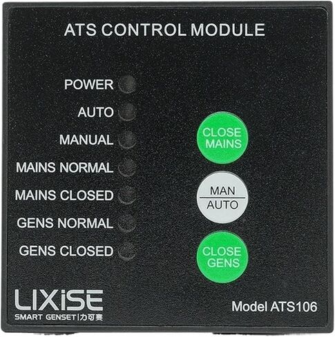 ATS106 Diesel Generator ATS Controller Automatic Transfer Switch Panel Auto Manual Changeover USB Led Control Module in Saudi Arabia