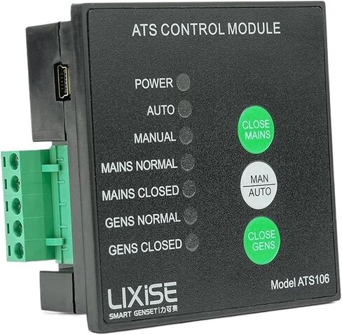ATS106 Diesel Generator ATS Controller Automatic Transfer Switch Panel Auto Manual Changeover USB Led Control Module in Saudi Arabia