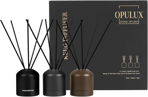 مجموعة ناشر القصب 3 حزمة 5 أوقية مجموعة هدايا فاخرة ، ديكور المنزل ، إكسسوارات الحمام ، هدايا الاحترار المنزلي منزل جديد ، زيت أساسي ، شقة ، ناشر رائحة ، إكسسوارات غرفة النوم ، ديكور الحمام in Kuwait