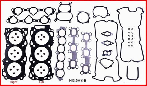 Engine Rebuild Overhaul Kit FITS: 2003-2007 Nissan Moreno 3.5L DOHC V6 VQ35DE in Saudi Arabia