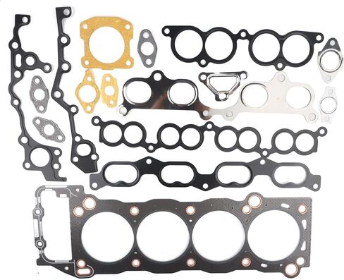 3RZ-FE 2.7L Engine Rebuild Overhaul Kit w/Timing Chain Kit,Crankshaft,Head Gasket Set & Connecting Rod Compatible with Toyota Tacoma T100 4Runner Replace# 13411-75020 13101-75041 13201-79205 in Saudi Arabia