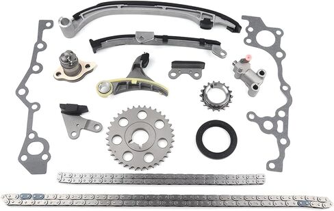 3RZ-FE 2.7L Engine Rebuild Overhaul Kit w/Timing Chain Kit,Crankshaft,Head Gasket Set & Connecting Rod Compatible with Toyota Tacoma T100 4Runner Replace# 13411-75020 13101-75041 13201-79205 in Saudi Arabia