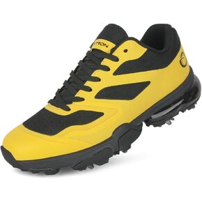THESTRON New Men Golf Shoes 8 Spikes Professional Outdoor Golf Sport Sneaker for Men