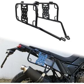 Xitomer Saddlebag Support Racks, Fit for 2024 2023 2022 Tenere 700 2019 2020 2021 XTZ690 2019 2020 2021, Pannier Rack, Motorcycle Side Carrier (Style 2)