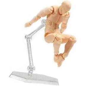 Drawing Mannequin, Art Mannequin Figure, PVC Jointed Drawing Mannequin Flexible Action Figure Drawing Mannequin For Artists Manikin Body for Home Decoration/Drawing The Human Figure