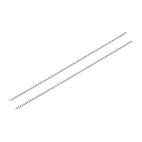 Extension Spring (0.4x4x300mm/0.016"x0.16"x11.81") 2Pcs, Stainless Steel Tension Spring Wire - for Home Repair Construction Machinery