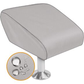 iCOVER Boat Folding Seat Cover-1 Pack 600 Denier Canvas Waterproof Heavy-Duty Weather Resistant Material Trailerable Fishing Chair Cover