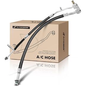 A-Premium A/C Suction and Discharge Line Hose Assembly Compatible with 2003-2005 Ford Crown Victoria, Lincoln Town Car, Mercury Grand Marquis V8 4.6L