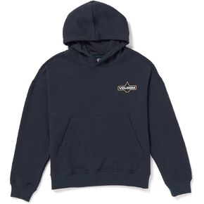 Volcom Big Boys Branding Iron Heather Pullover Sweatshirt