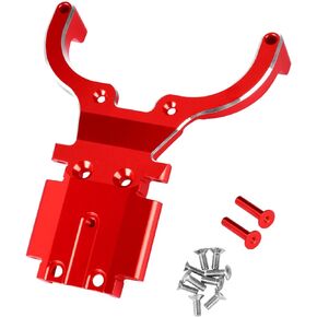RC Bulkhead Upgreades Part for 1/10 Slash 4WD,Stampede 4WD,Alloy Aluminum Front Lower Bulkhead Hops Up,Replace #6830X,Red