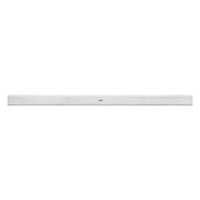 Starrett Steel Straight Edge with Bevel Edge, Not Graduated - 24" (600mm) Length, 11/64" (4.4mm) Thickness, 1-13/32" (36mm) Width,