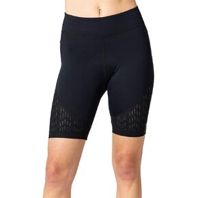 Terry Rebel Bike Short | Women's 8 Inch Inseam Padded Performance Cycling Bottom | Flex Air Lite Chamois