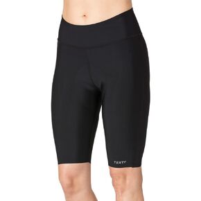 Terry Women's Chill 9 Inch Inseam Padded Compression Cycling Short - Seamless Leg Bands