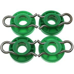 4 Pcs Window Regulator Guide Roller Clip Compatible with Volvo 850