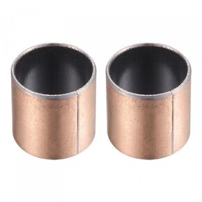 uxcell Sleeve Bearing 28mm Bore 32mm OD 20mm Length Plain Bearings Wrapped Oilless Bushings 2pcs