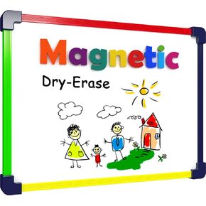 Magnetic Dry Erase Board for Kids Whiteboard 9"x12" includes White Board for Kids Writing Learning & Drawing Art Educational Kids Toy