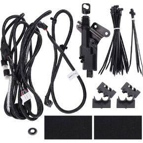 X AUTOHAUX Tailgate Power Lock Assembly Kit for Toyota Tundra 2020-2021 5.5' 6.5' Bed Remote Tailgate Lock Replace PK3B6-34JS0