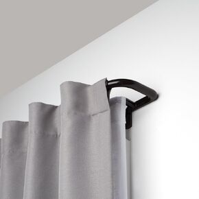 Umbra Twilight Double Black Out Window Curtain Rod – Wrap Around Adjustable, 28 to 48" (71-122cm),Auburn bronze