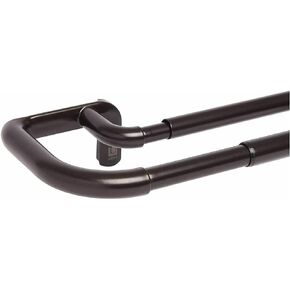 Umbra Twilight Double Blackout Curtain Rod (Auburn Bronze, 88-144 Inch)