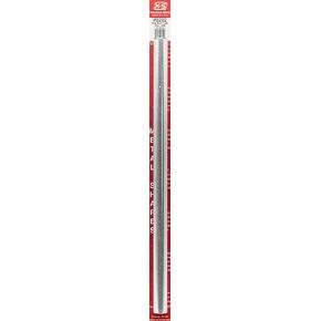 K&S 8291 Round Aluminum Tube, 9/16" OD x 0.029" Wall x 12" Long, 1 Tube, Made in USA