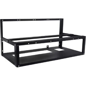 إطار جهاز تعدين Toprema لـ 12 وحدة معالجة الرسومات من الفولاذ في الهواء الطلق حامل جهاز تعدين للعملات المشفرة Bitcoin ETH Ethereum ZCash أدوات ملحقات التعدين - الإطار فقط in Kuwait