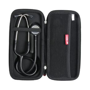 Hermitshell Travel Case for 3M Littmann Classic III Monitoring Stethoscope (Black)